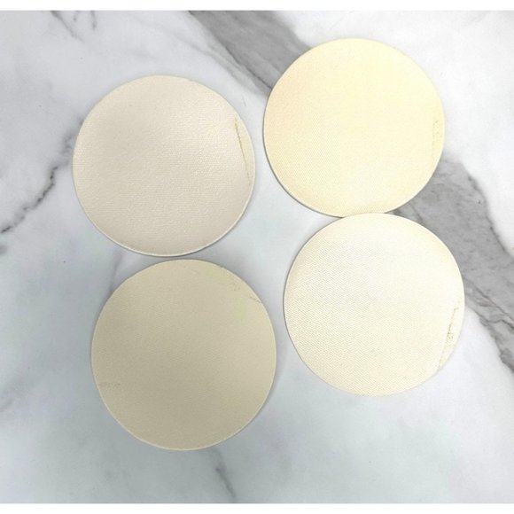 Vintage MCM Strawberry Coasters Round Rubber - Picture 3 of 3